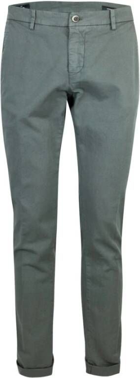 Mason's Milano Extra Slim Chino Broek Gray Heren