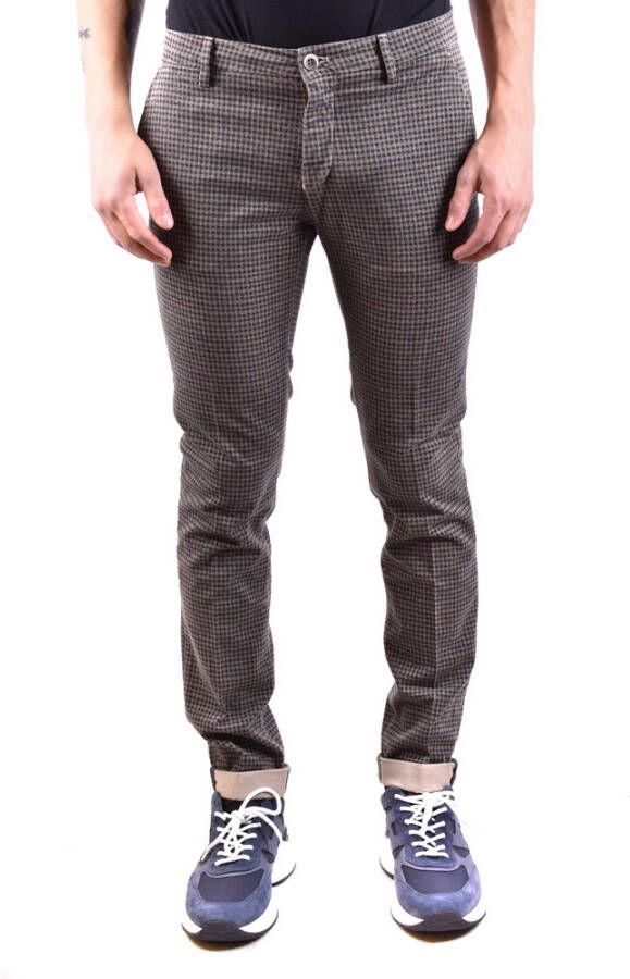 Mason's Veelzijdige Chino`s van Katoenmix Gray Heren