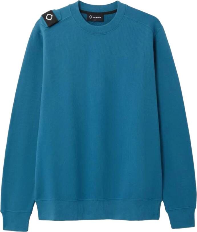 Ma.strum Aqua Sweaters Blue Heren