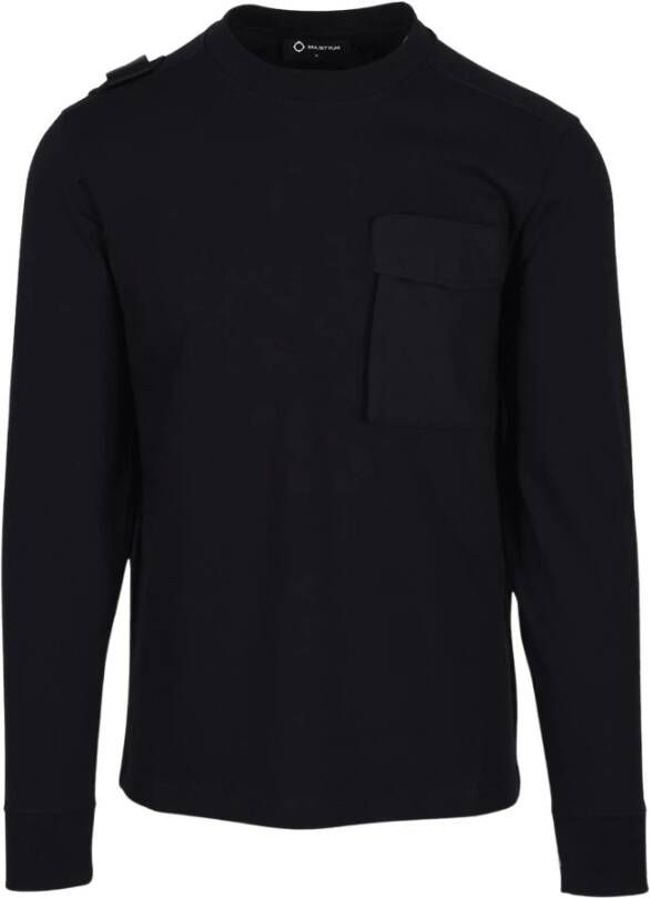 Ma.strum Cargo Pocket Shirt Zwart mas8387 m000 Black