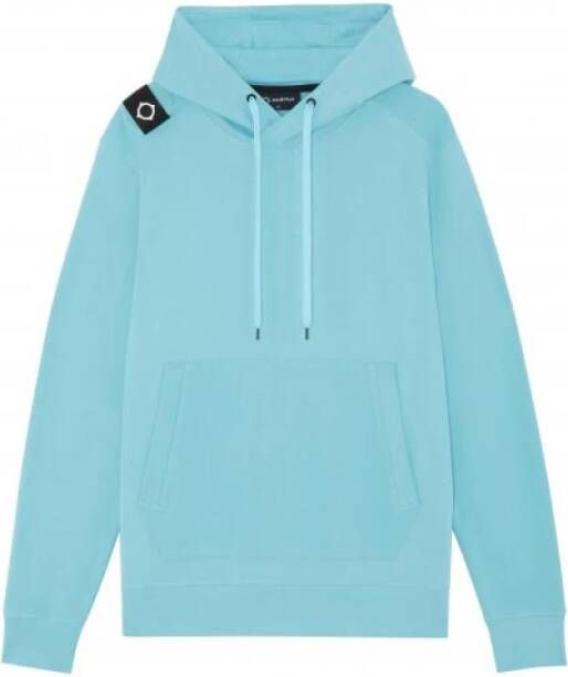 Ma.strum Hoodies Blauw Heren