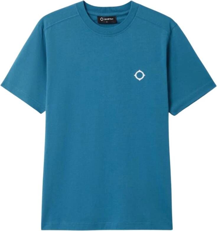 Ma.strum Icon T-Shirt Blauw mas8371 m415 Blauw Heren