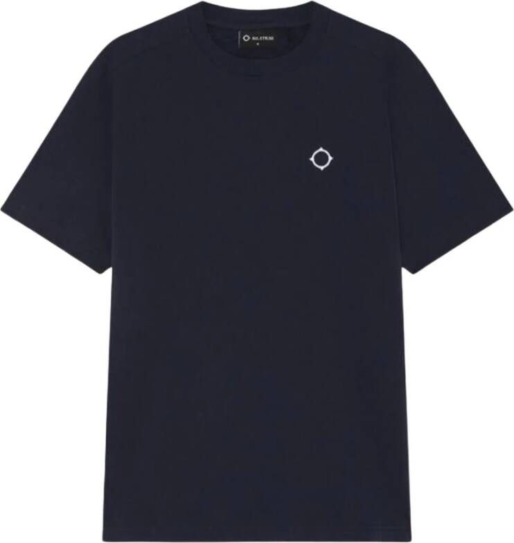 Ma.strum Icon T-Shirt Donkerblauw mas8371 m428 Blauw Heren