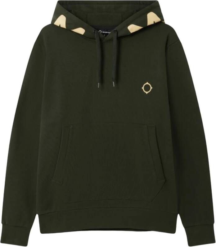Ma.strum Logo Hoodie Groen mas4519 m306 Green Heren