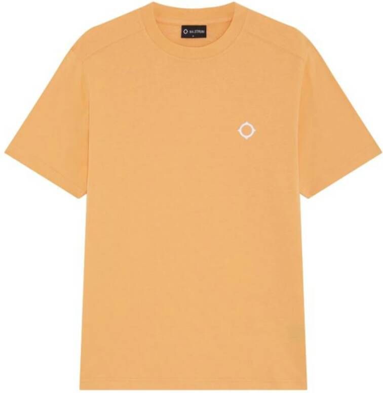 Ma.strum Mastrum Icon T-shirt Oranje Mas8371C SS M803-B Oranje Heren