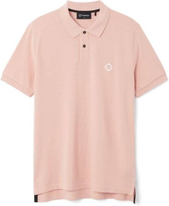Ma.strum Polo Shirt Roze Heren