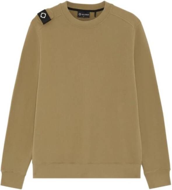 Ma.strum Sweatshirt Beige Heren