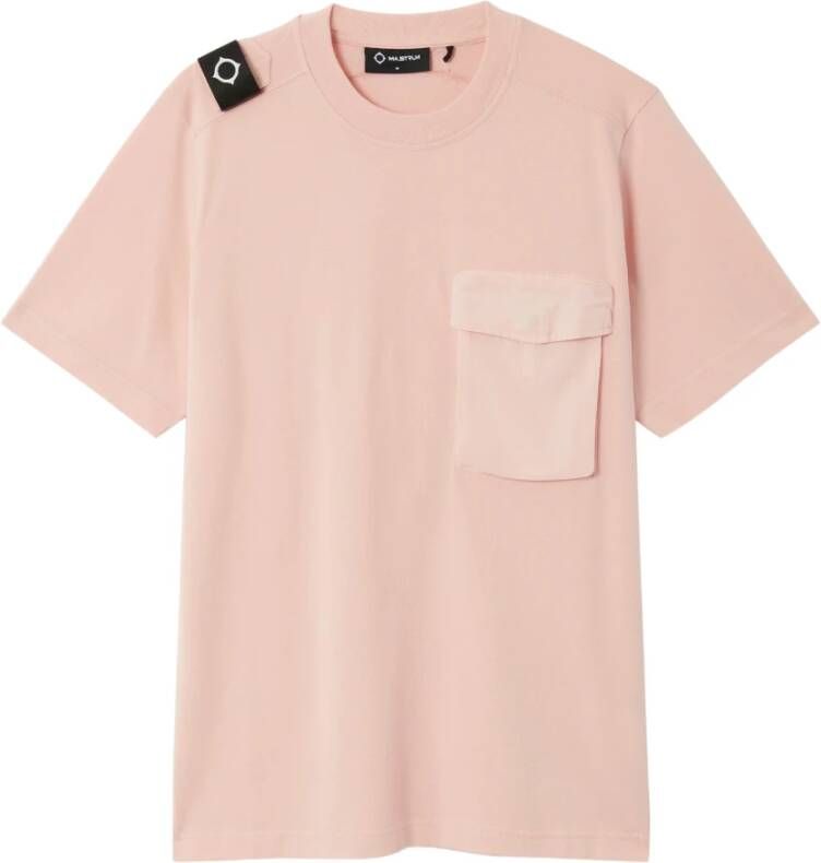 Ma.strum T-Shirts Roze Heren