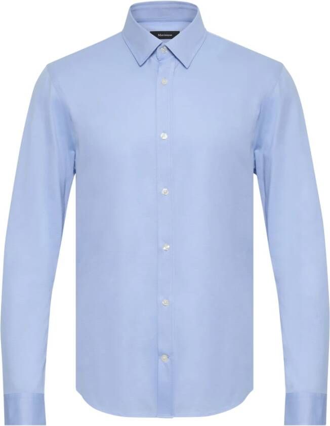 Matinique Formele shirts Blauw Heren