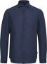 Matinique -Hemd Blauw Heren - Thumbnail 1