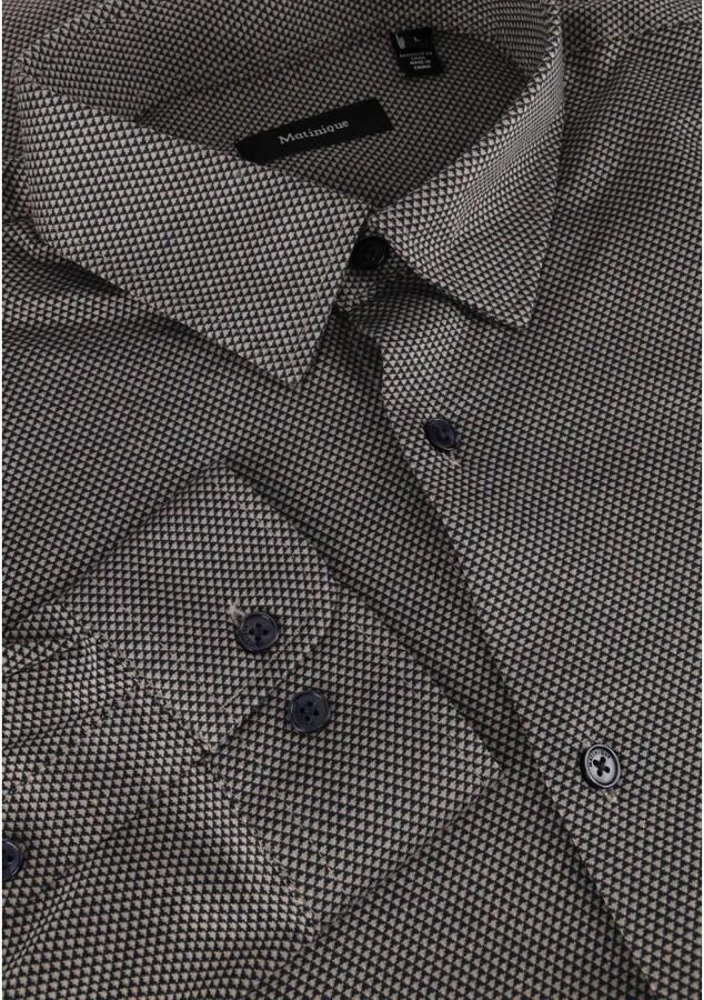Matinique Casual Matrostol Shirt Donkerblauw Blue Heren