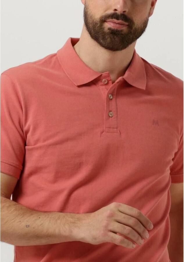Matinique gemêleerde regular fit polo MApoleo aded rose melange