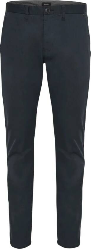 Matinique Pristu cm garment dyed satene Blauw Heren