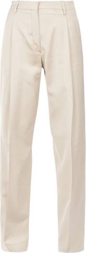 Mauro Grifoni Cropped Trousers Beige Dames