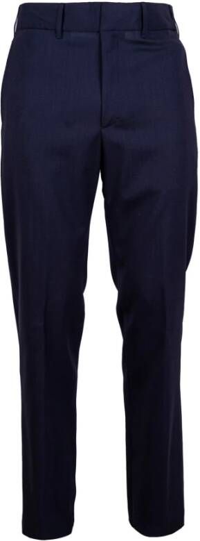 Mauro Grifoni Cropped Trousers Blauw Dames