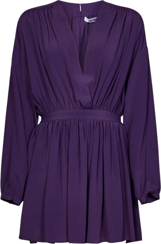 Mauro Grifoni Dresses Paars Dames