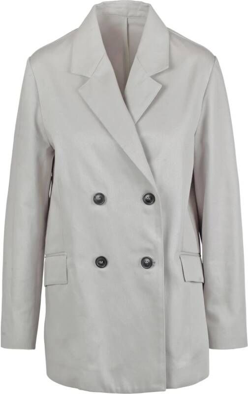 Barbour Oxford Katoenen Overhemd met Vrouwelijke Details White Dames