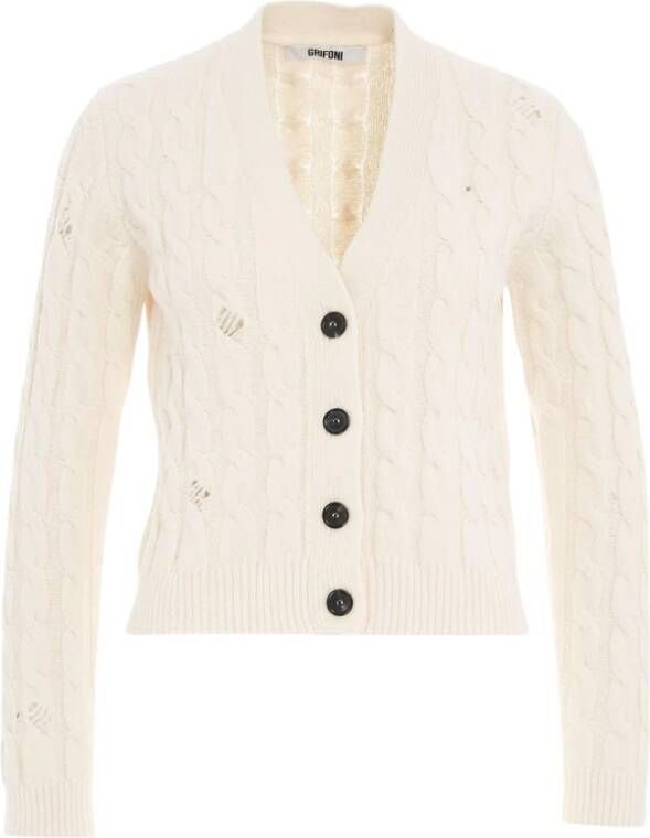Mauro Grifoni Knitwear Beige Dames