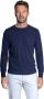 Mauro Grifoni Ronde hals gekweek Blauw Heren - Thumbnail 1
