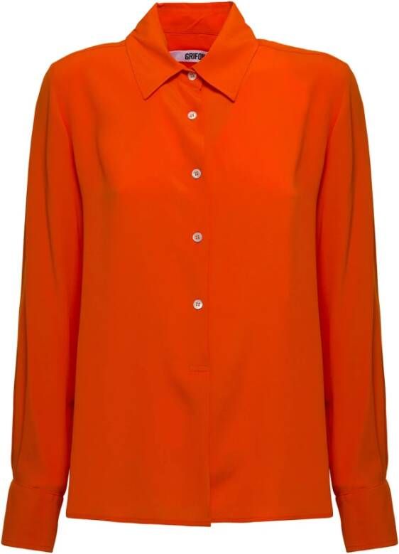 Mauro Grifoni shirt Oranje Dames