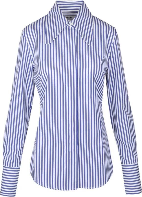 Mauro Grifoni Shirts Blauw Dames