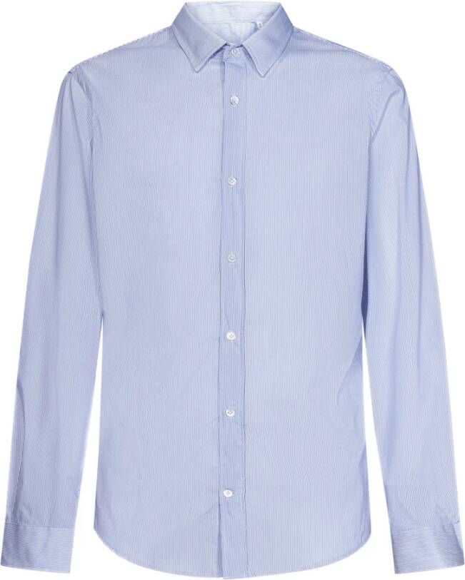 Mauro Grifoni Shirts Blauw Heren