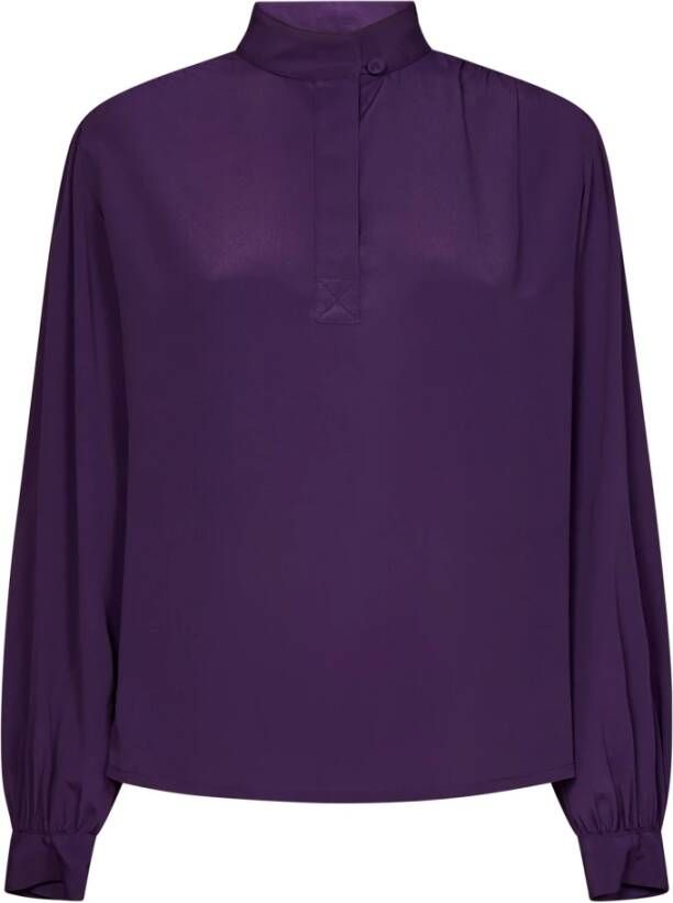 Mauro Grifoni Shirts Paars Dames