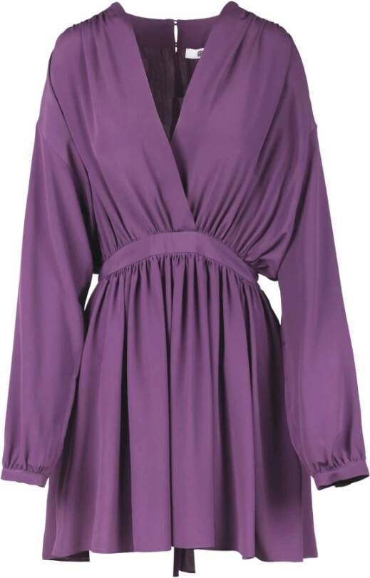 Mauro Grifoni Short Dresses Paars Dames