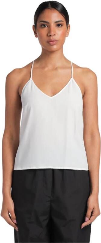 Mauro Grifoni Sleeveless Tops Wit Dames