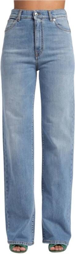 Mauro Grifoni Straight Jeans Blauw Dames