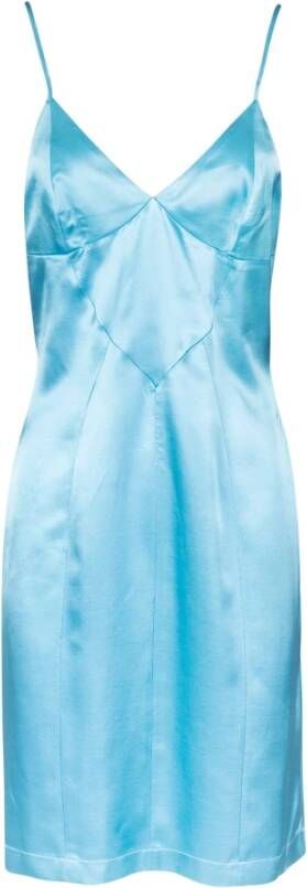 Mauro Grifoni Summer Dresses Blauw Dames