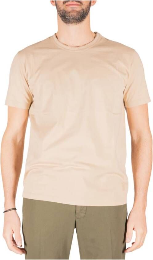 Mauro Grifoni T-shirt piranhas Beige Heren