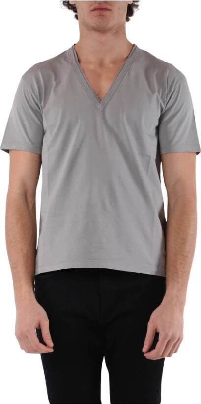Mauro Grifoni T-Shirts Grijs Heren