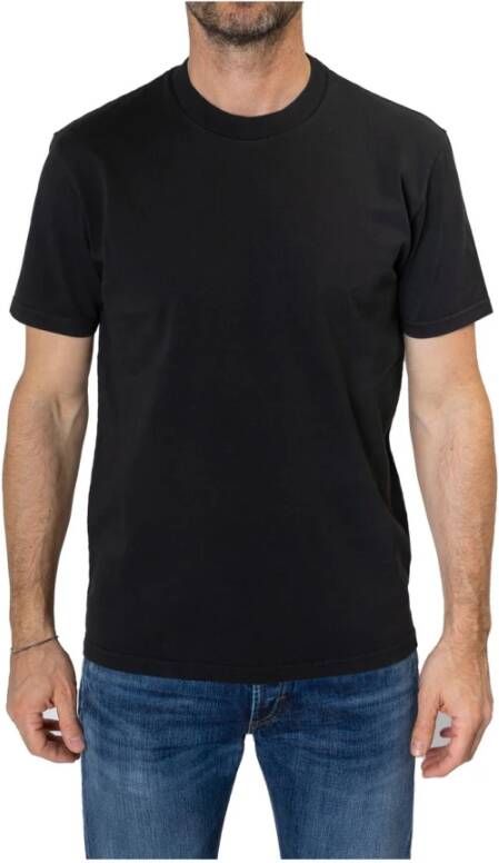 Mauro Grifoni T-shirts Zwart Heren