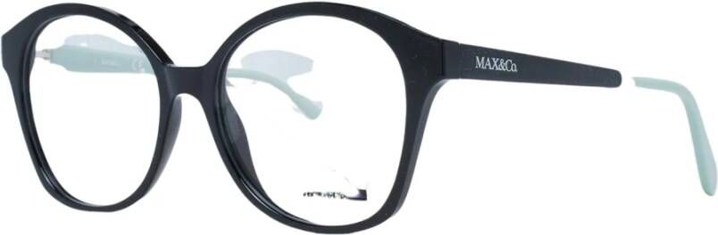Max & Co Zwarte plastic vlinder monturen voor vrouwen Black Dames
