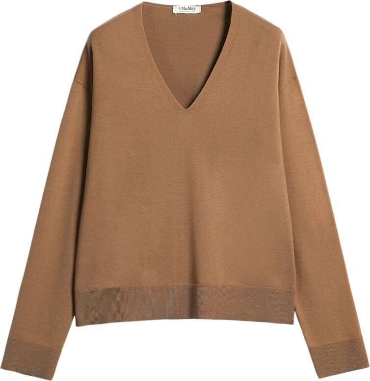 Max Mara 93660729600 Knitwear Bruin Dames