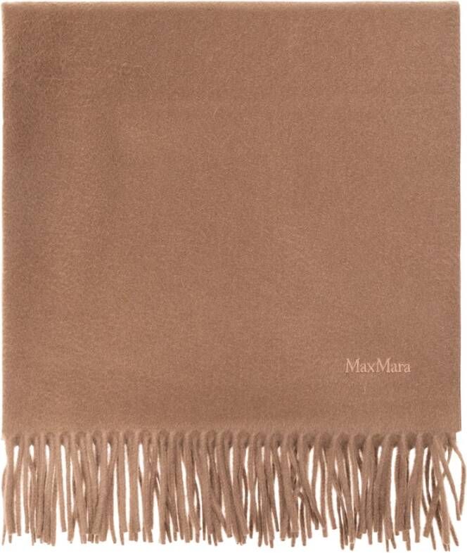 Max Mara Baci sjaal Bruin Dames