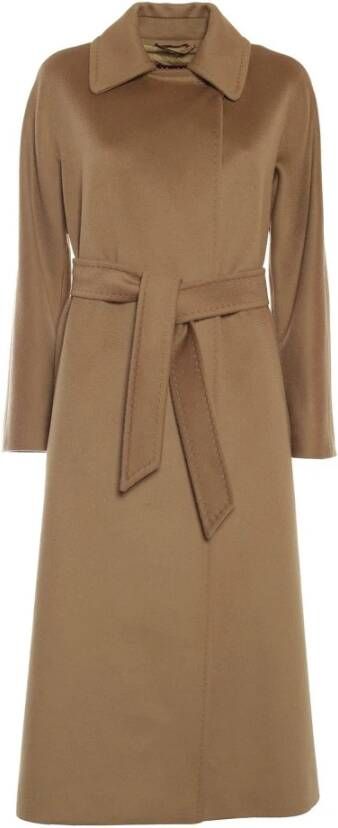 Max Mara Belted Coats Bruin Dames