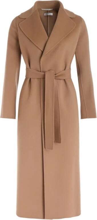 Max Mara Belted Coats Bruin Dames