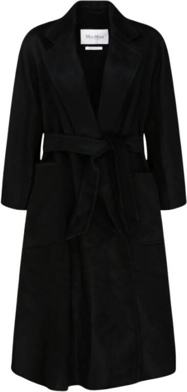 Max Mara Gebonden Jassen Klassieke Stijl Black Dames