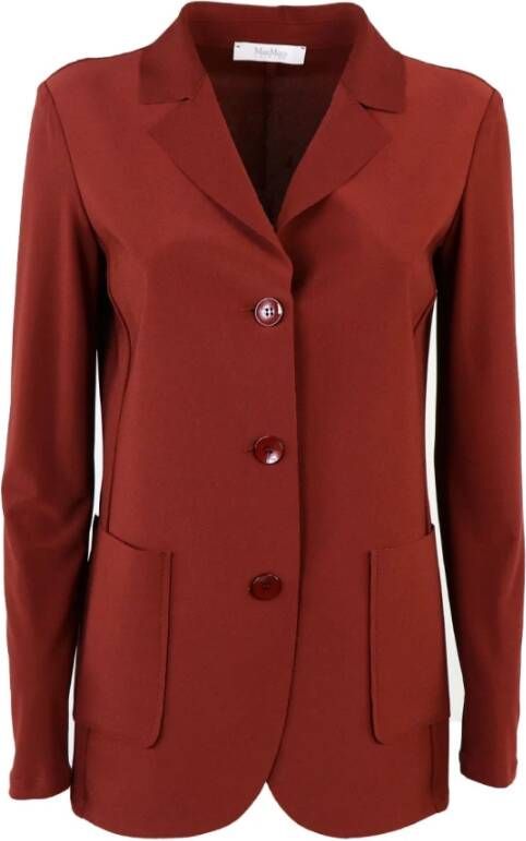 Max Mara Blazers Rood Dames