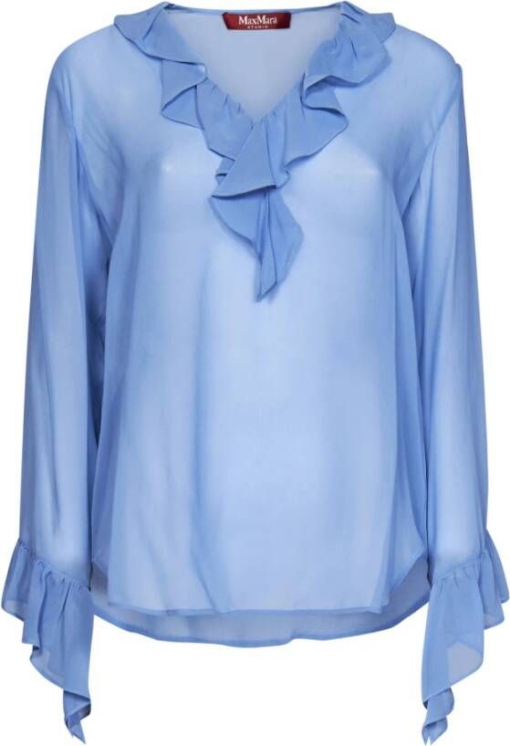 Max Mara Blouses Blauw Dames