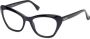 Max Mara Stijlvolle Butterfly Optische Monturen Black Dames - Thumbnail 1