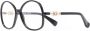 Max Mara Zwarte optische monturen voor vrouwen Black Dames - Thumbnail 4