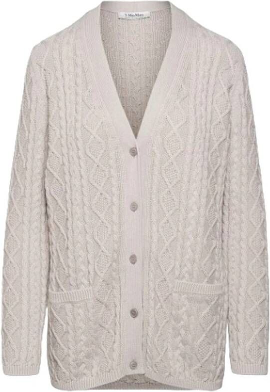 Max Mara Cardigans Wit Dames