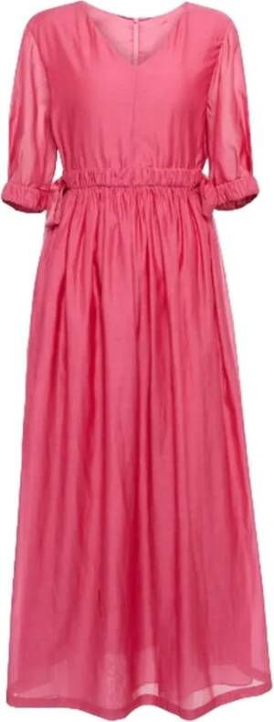 Max Mara Casual jurk met elegante touch Roze Dames