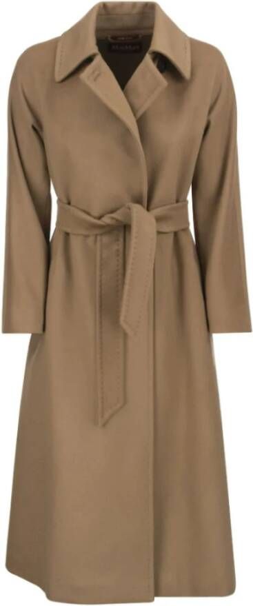 Max Mara Coat Bruin Dames