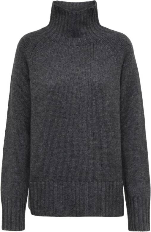 Max Mara Antraciet Wol Kasjmier Trui Gray Dames
