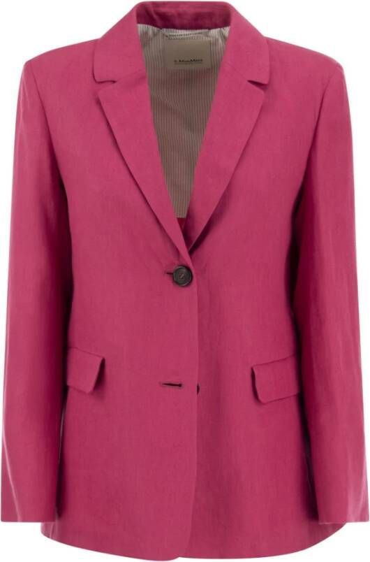 Max Mara Elegante Blazer Jas Roze Dames