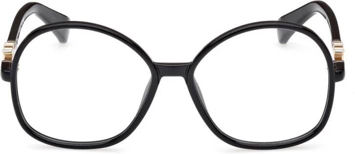 Max Mara Zwarte optische monturen voor vrouwen Black Dames